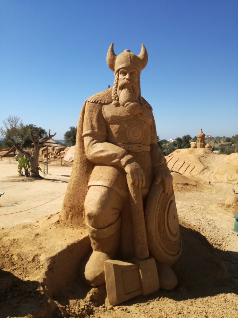 scultures de sable